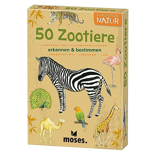 50 Zootiere, 50 Ktn., Carola von Kessel