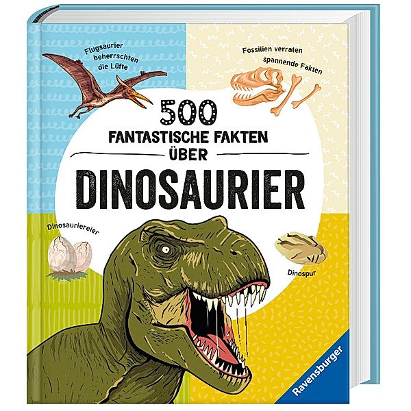 500 fantastische Fakten über Dinosaurier - Ein spannendes Dinosaurierbuch für Kinder ab 6 Jahren voller Dino-Wissen, Anne Rooney