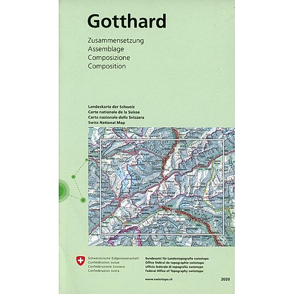 5001 Gotthard, Bundesamt für Landestopografie swisstopo