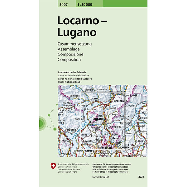 5007 Locarno - Lugano, Bundesamt für Landestopografie swisstopo