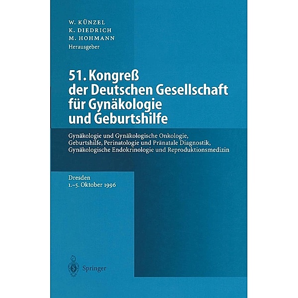 51. Kongreß der Deutschen Gesellschaft für Gynäkologie und Geburtshilfe