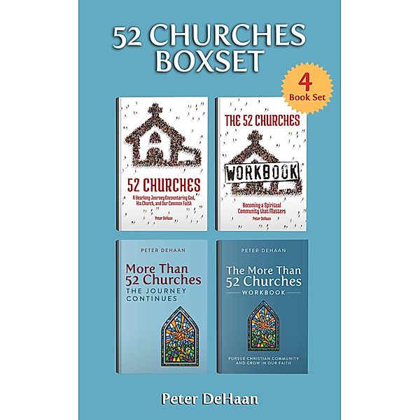 52 Churches Boxset (Visiting Churches Series) / Visiting Churches Series, Peter DeHaan