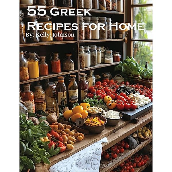55 Greek Recipes for Home, Kelly Johnson