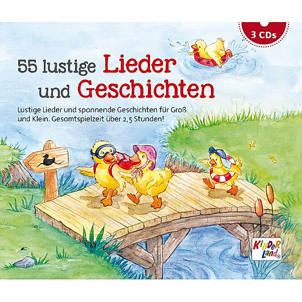 55 lustige Lieder und Geschichten, 3 Teile