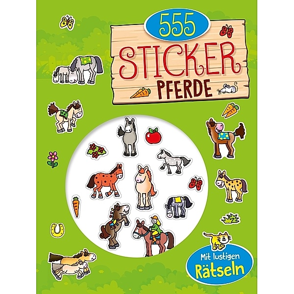 555 Sticker Pferde