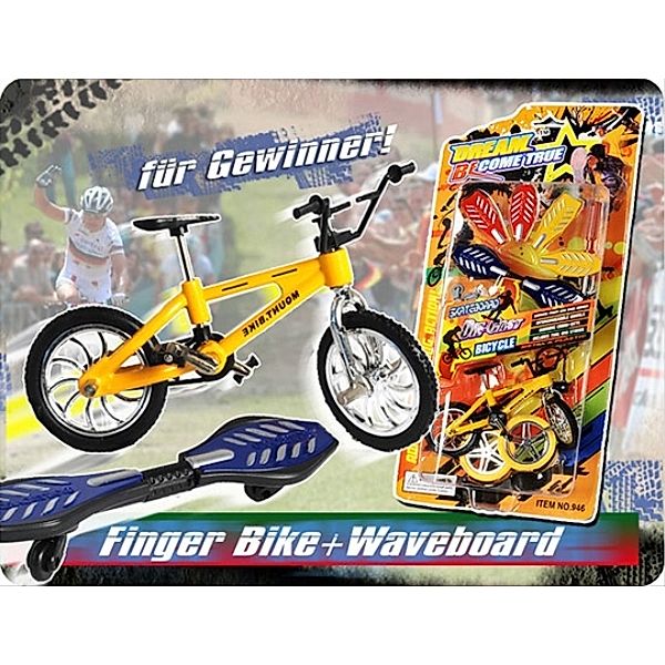 592482 Mini Fingerbike mit Waveboard