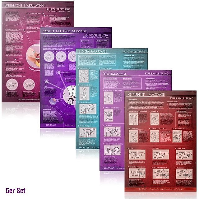 5er Set - 2023] G-Punkt-Massage, Yoni-Massage, Lingam-Massage, Sanfte  Klitorismassage, Weibliche Ejakulation, 5 Teile | Weltbild.at