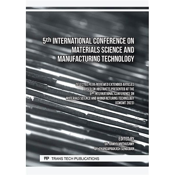 5th International Conference on Materials Science and Manufacturing Technology