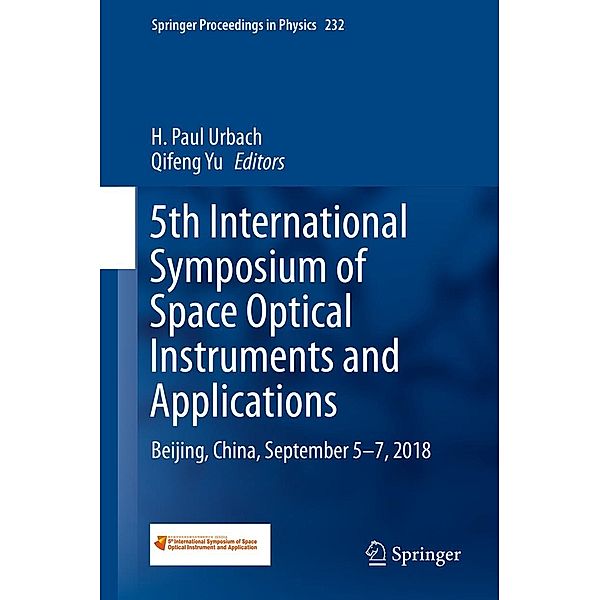 5th International Symposium of Space Optical Instruments and Applications / Springer Proceedings in Physics Bd.232
