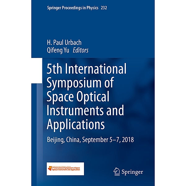 5th International Symposium of Space Optical Instruments and Applications