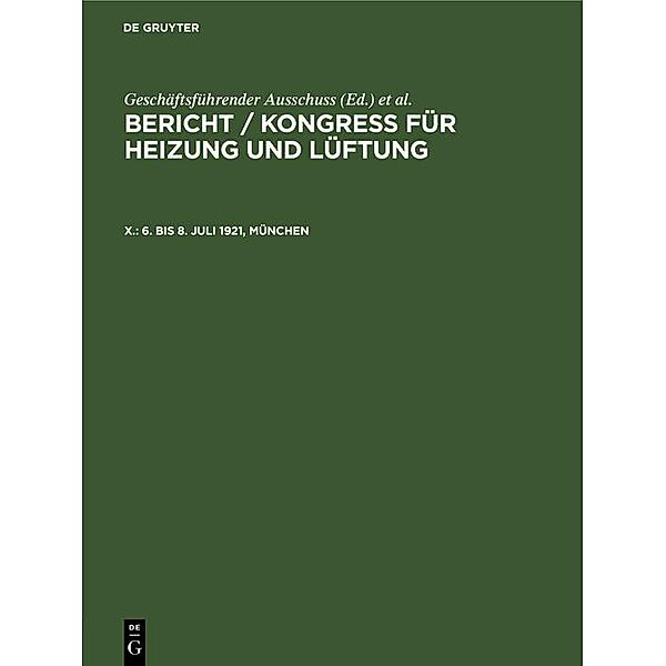 6. bis 8. Juli 1921, München / Jahrbuch des Dokumentationsarchivs des österreichischen Widerstandes