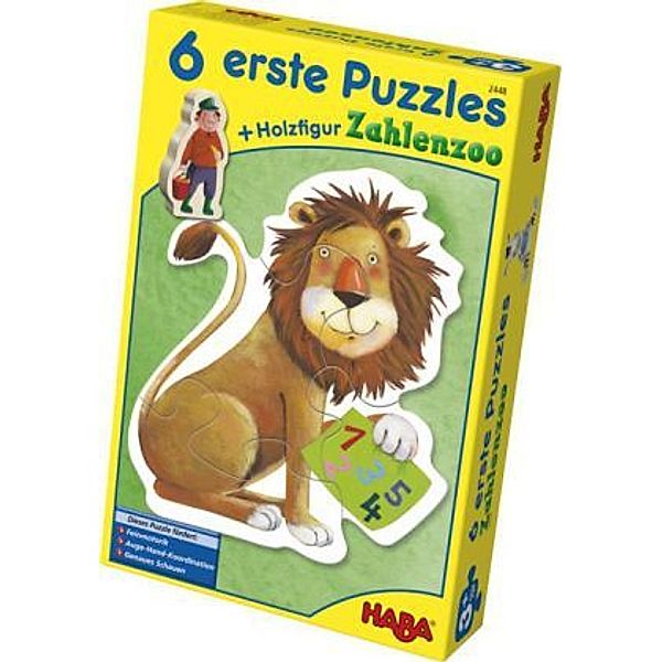 6 Erste Puzzles (Kinderpuzzle), Zahlenzoo