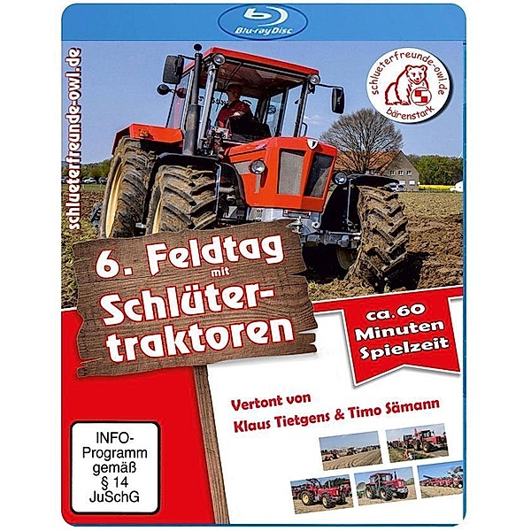 6. Feldtag mit Schlüter-Traktoren, Blu-ray