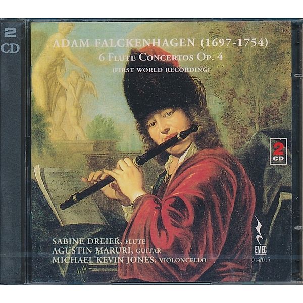 6 Flute Concertos Op.4, Sabine Dreier, Agustin Maruri, Michael Kelvin Jones