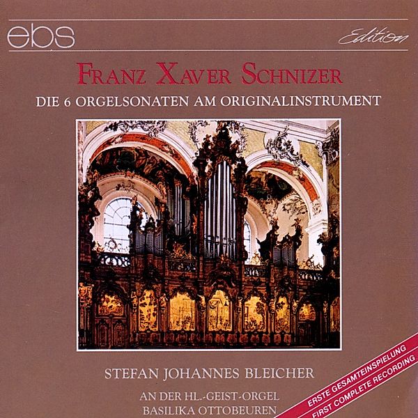 6 Orgelsonaten Am Originalinstrument, Stefan Johannes Bleicher