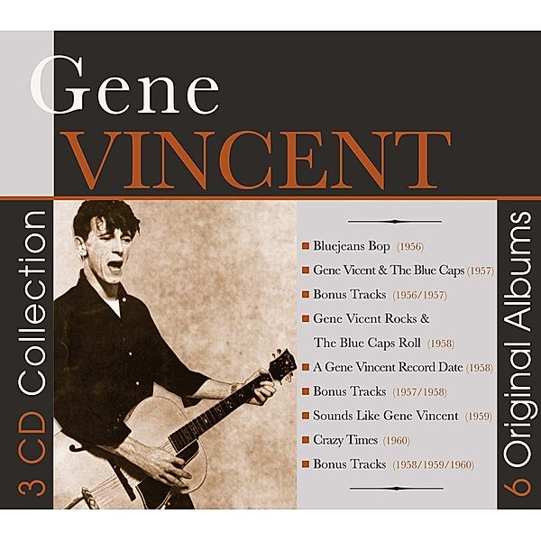 6 Original Albums, Gene Vincent