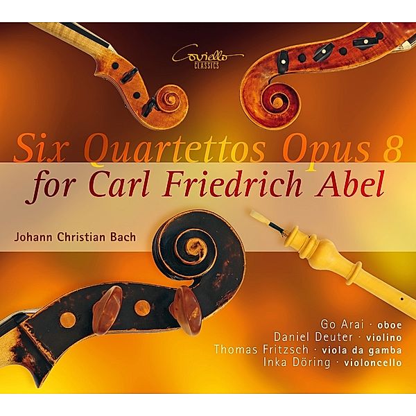 6 Quartette Op.8 Für Carl Friedrich Abel, Johann Christian Bach