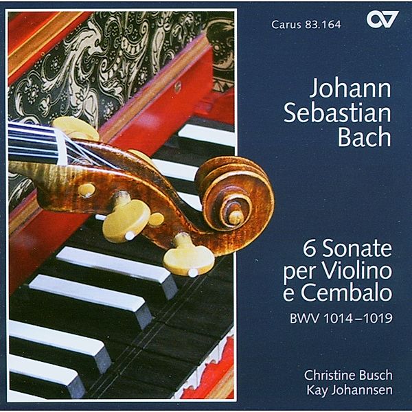 6 Sonate Per Violino E Cembalo, Christine Busch, Kay Johannsen