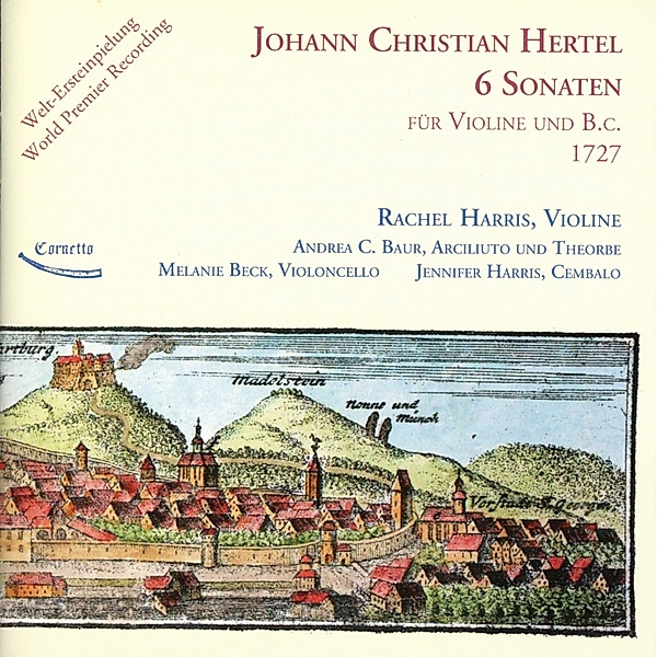 6 Sonaten Für Violine Und B.C., Johann Christian Hertel