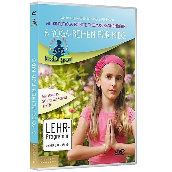 6 Yoga-Reihen für Kids,1 DVD, Ralf Herrmann, Thomas Bannenberg, Angela Hahnemann