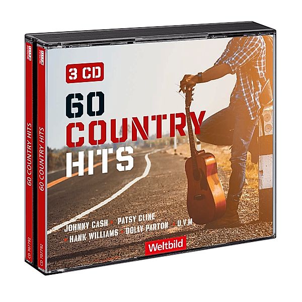 60 Country Hits (Exklusive 3CD-Box), Various Artists