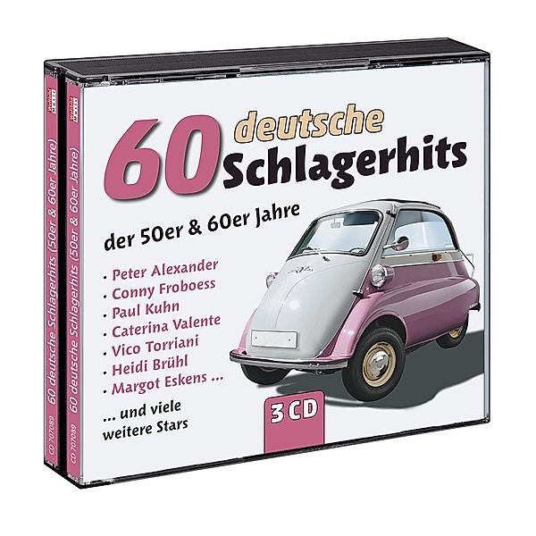 60 deutsche Schlagerhits der 50er & 60er Jahre, Various