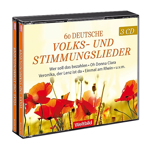 60 deutsche Volks- und Stimmungslieder (Exklusive 3CD-Box), Diverse Interpreten