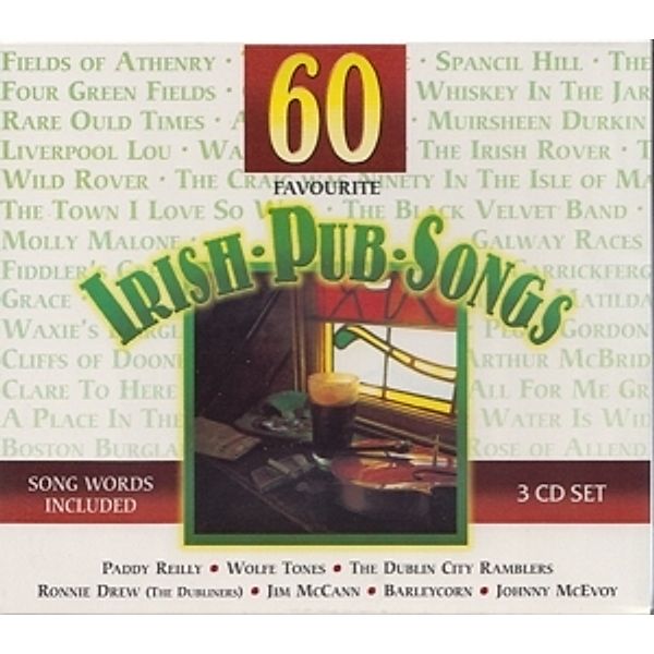 60 Irish Pub Songs, Diverse Interpreten