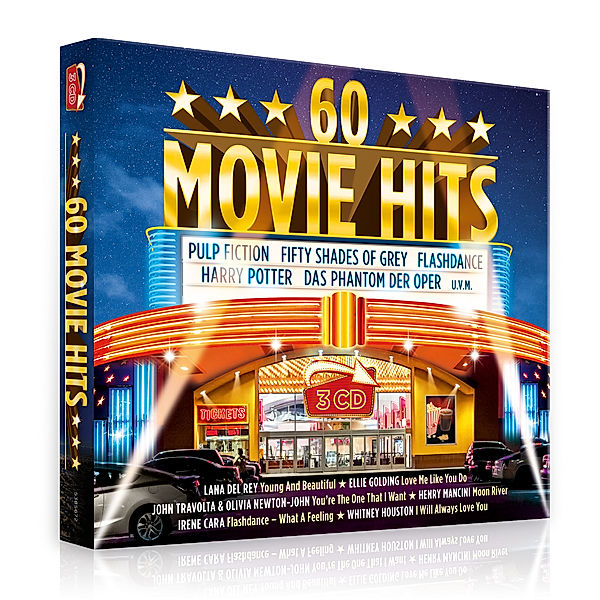 60 Movie Hits (Exklusive 3CD-Box), Various Artists