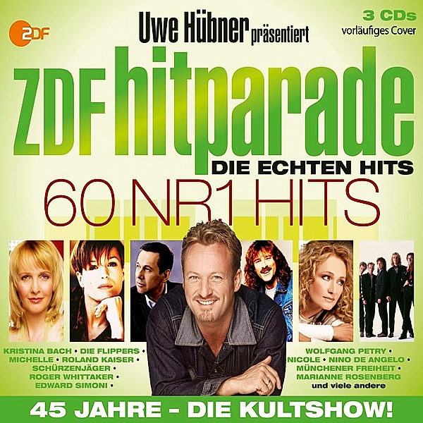 60 Nr. 1 Hits aus der ZDF Hitparade - präsentiert von Uwe Hübner, Various