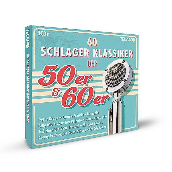 60 Schlager Klassiker der 50er & 60er (Exklusive 3CD-Box), Diverse Interpreten