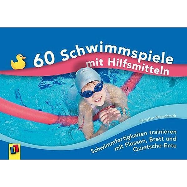 60 Schwimmspiele mit Hilfsmitteln, m. 64 Karten, Christian Reinschmidt