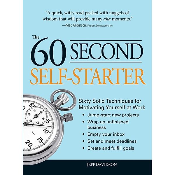 60 Second Self-Starter, Jeff Davidson