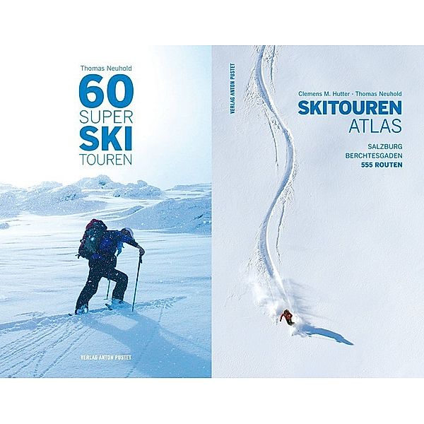 60 Super Skitouren + Skitourenatlas (Kombipaket), Thomas Neuhold, Clemens M. Hutter