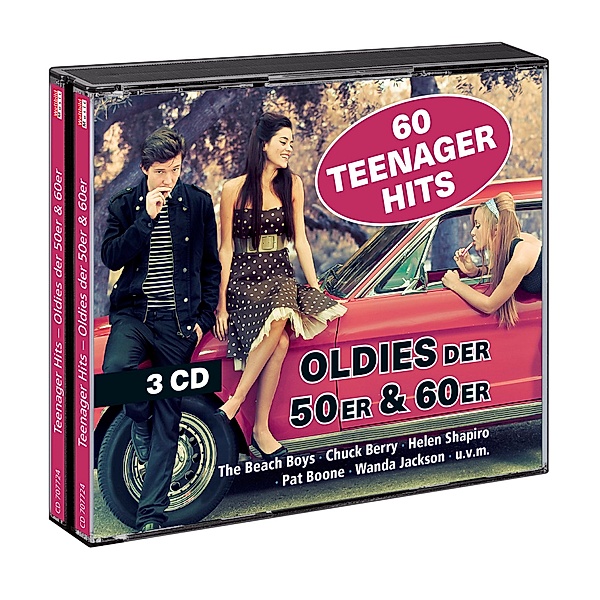60 Teenager Hits - Oldies der 50er & 60er (3 CDs)