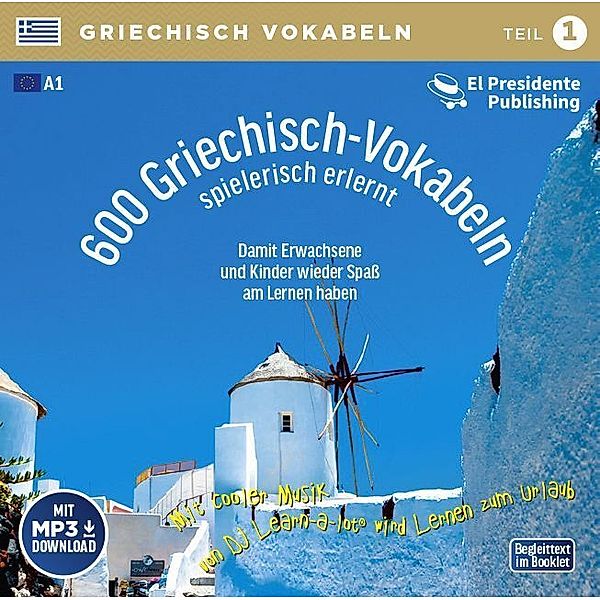600 Griechisch-Vokabeln spielerisch erlernt; ..Tl.1,1 Audio-CD mit mp3-Download Code, Horst Florian