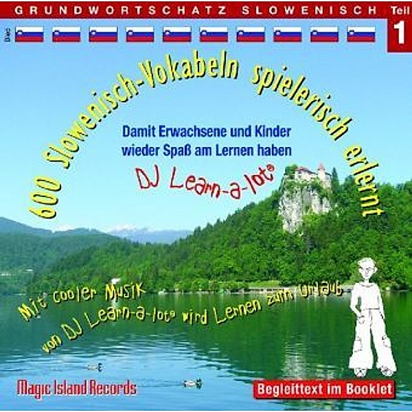 600 Slowenisch-Vokabeln spielerisch erlernt, Audio-CD.Tl.1, Horst D. Florian