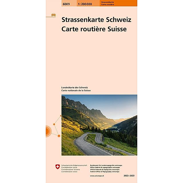 6009 Strassenkarte Schweiz 1:200 000 Buch versandkostenfrei bei Weltbild.de  bestellen