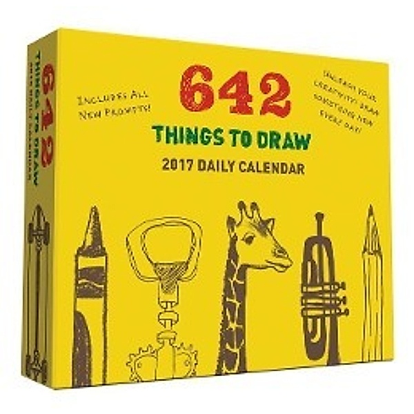 642 Things to Draw, Daily Calendar 2017, Chronicle Books