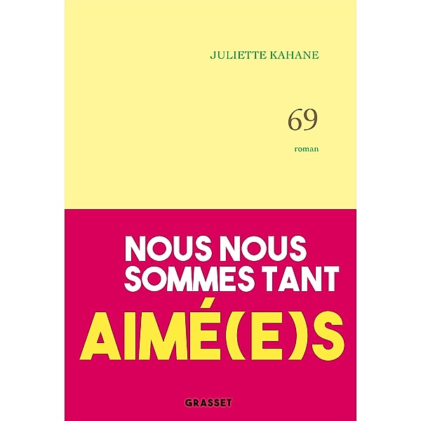 69 / Littérature Française, Juliette Kahane