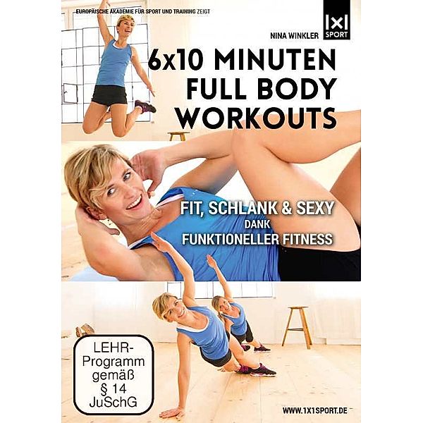 6x10 Minuten Full Body Workouts, Nina Winkler, Marlies Tänzer