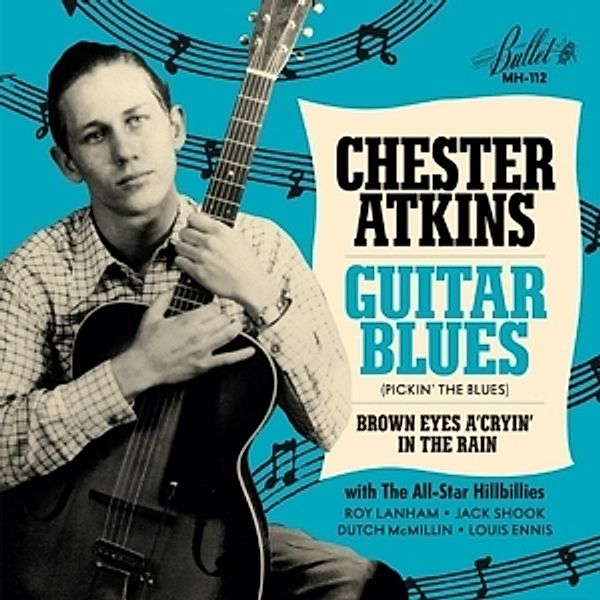 7-Guitar Blues/Brown Eyes A'Cryin' In The Rain, Chet Atkins