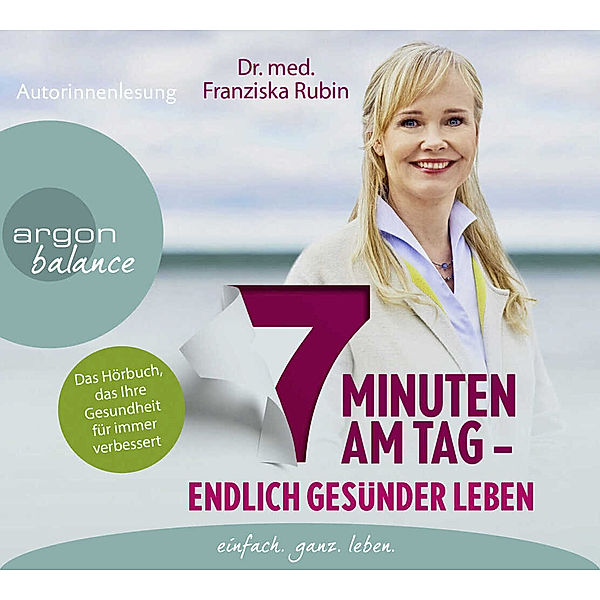 7 Minuten am Tag,2 Audio-CD, Franziska Rubin