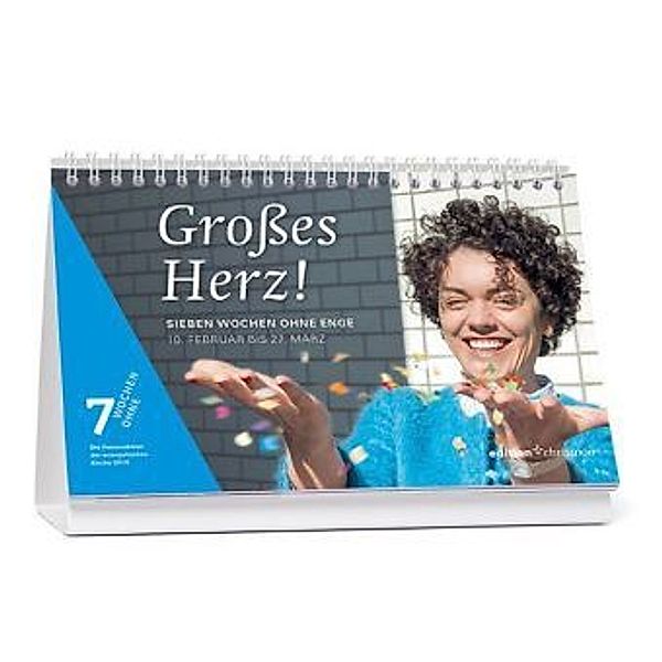 7 Wochen ohne - Großes Herz!, Tagestischkalender 2016, Susanne Breit-Keßler