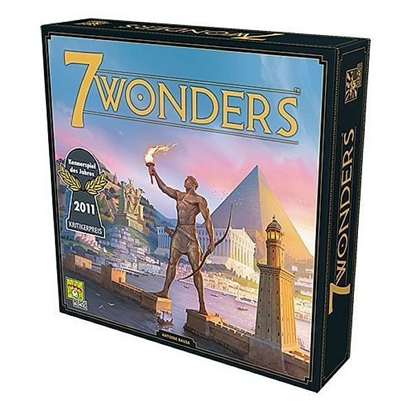 Repos Production, Asmodee 7 Wonders, neues Design (Spiel), Antoine Bauza