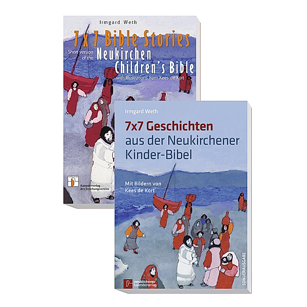7 x 7 Geschichten aus der Neukirchener Kinder-Bibel. 7 x 7 Bible Stories, Short Version of the Neukirchen Children's Bible, 2 Bde., Irmgard Weth
