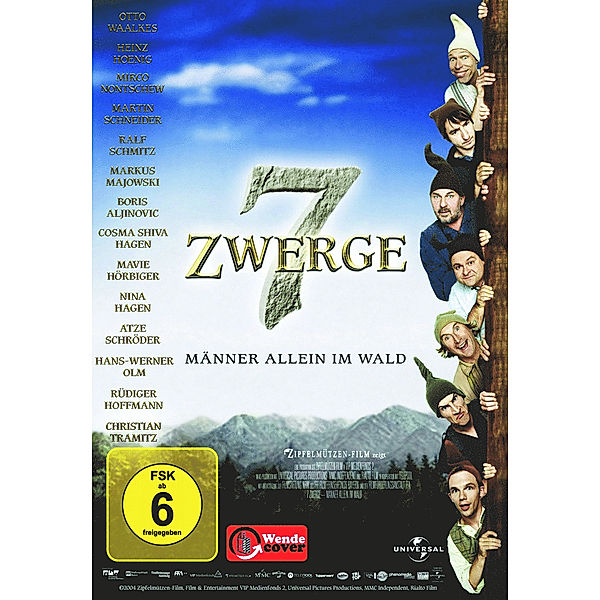 7 Zwerge - Männer allein im Wald, Bernd Pfarr, Peter Knorr, Hans Zippert, Bernd Eilert, Sven Unterwaldt Jr., Otto Waalkes