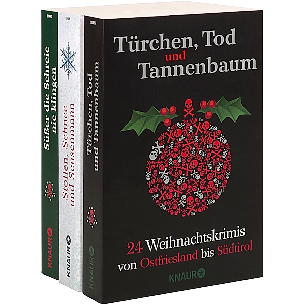 72 Weihnachtskrimis, 3 Bände, Nicola Förg, Tatjana Kruse, Gisa Pauly, Daniel Holbe, Petra Busch