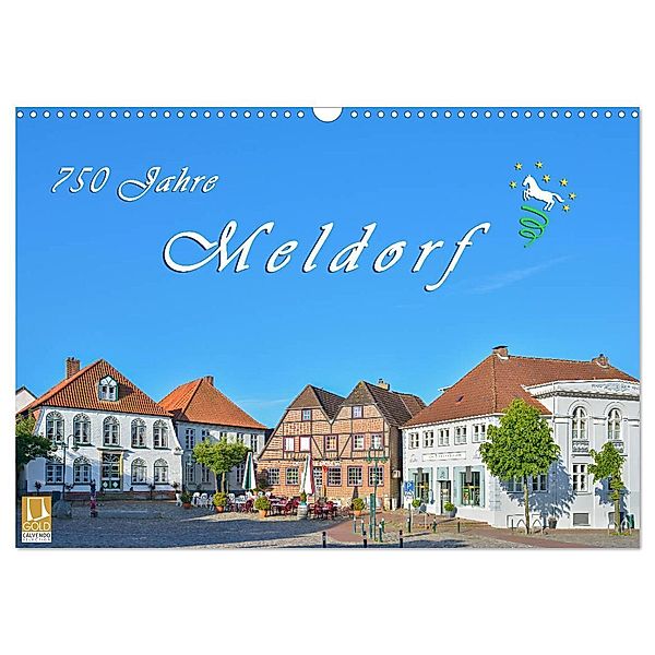 750 Jahre Meldorf (Wandkalender 2024 DIN A3 quer), CALVENDO Monatskalender, Rainer Plett