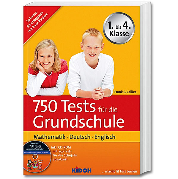 750 Tests für die Grundschule, mit CD-ROM